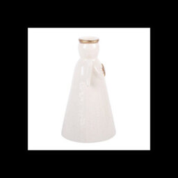 Star Angel Taper Candle Holder Off White Ceramic Angel Candlestick - thumbnail 3
