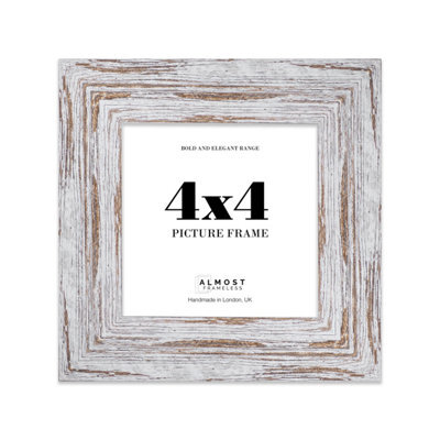 "17X17"" Turquoise Picture Frame - 17X17"" Square Frame With 15X15"" Mount For 17X17""/15X15"" Pictures Moderrn Style Thin Edge, 1 Pack" - image 1
