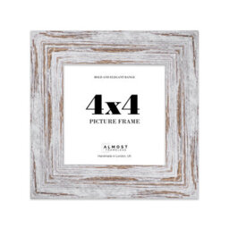 "17X17"" Turquoise Picture Frame - 17X17"" Square Frame With 15X15"" Mount For 17X17""/15X15"" Pictures Moderrn Style Thin Edge, 1 Pack" - thumbnail 1
