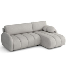 Universal Corner Sofa Zara L 2R+Lc With Sleeping Function And Storage White - thumbnail 3