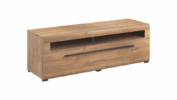 Arte Tulsa Spacious Tv Cabinet In Oak Grandson - W1600mm X H520mm X D500mm