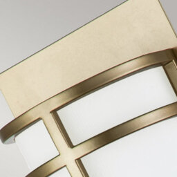 Luminosa Lighting Luminosa Fusion 2 Light Flush Wall Lamp, Painted Natural Brass - thumbnail 5