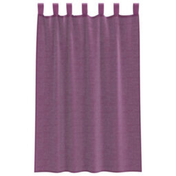 Berkfield Voile Curtains With Loops 2 Pcs Purple 140X175 Cm - thumbnail 4