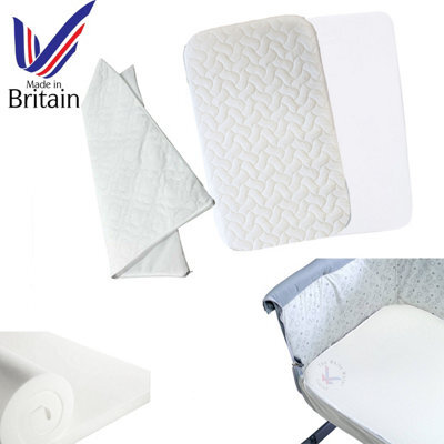 TheWhiteWater Limited Baby Toddler Crib Mattress Sheet- 100% Pure Foam For Infants Newborn Bed - Crib-Mattress-84 X 36 X 5 Cm - image 1