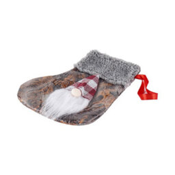 Mini Gonk Christmas Stocking With Santa Design 16X19Cm - thumbnail 3