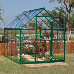 Palram - Canopia Harmony Green 6X8 Greenhouse - thumbnail 1