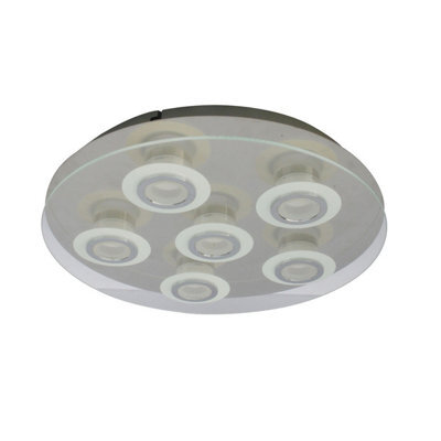 Luminosa Lighting Luminosa Flavio Modern 6 Light Shade Cluster Ceiling Light Led, 3000K