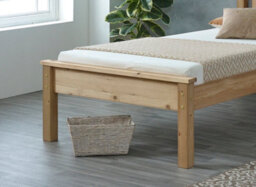 Amani 4'0 Small Double, Dorset Bed Frame, Solid Brazilian Pine Wood, Waxed - thumbnail 7