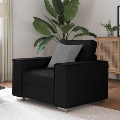 Vidaxl Sofa Chair Black 99 X 78 X 84 Cm Artificial Leather - image 1