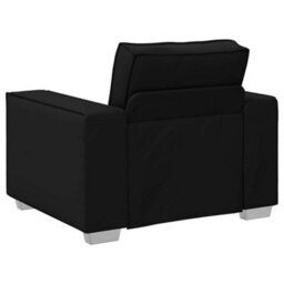 Vidaxl Sofa Chair Black 99 X 78 X 84 Cm Artificial Leather - thumbnail 4