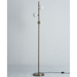 Pagazzi Lighting Pagazzi Lior 3-Light Antique Brass Floor Lamp - thumbnail 3