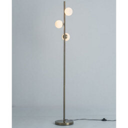 Pagazzi Lighting Pagazzi Lior 3-Light Antique Brass Floor Lamp - thumbnail 2