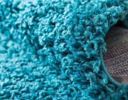 "Bravich Teal Thick Shaggy Rug - California - 160X230Cm (5'4""x7'8"")" - thumbnail 4