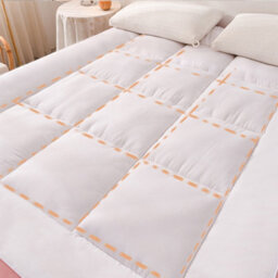 S Size Single Mattress Topper 10Cm Deep - Hotel Quality, Thick & Hypoallergenic - thumbnail 6