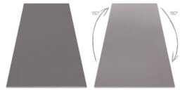 RugsX Modern Washing Carpet Lindo Grey, Anti-Slip, Shaggy  60X100 Cm - thumbnail 2