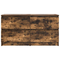 Berkfield Tv Cabinet Smoked Oak 100X35X54 Cm Engineered Wood - thumbnail 6