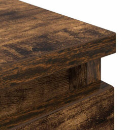 Berkfield Tv Cabinet Smoked Oak 100X35X54 Cm Engineered Wood - thumbnail 9