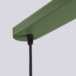 Sollux Lighting Halo Aluminum/glass Olive Green 3 Lights Modern Pendant Lamps - thumbnail 8