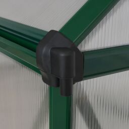 Palram - Canopia Mythos 6X6 Ft Green Polycarbonate (Pc) Apex Greenhouse With Polycarbonate (Pc) Glazing With Adjustable Vent - thumbnail 2