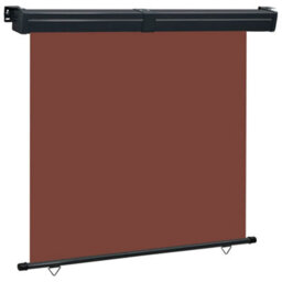 Walplus Balcony Side Awning Garden Sun Shade Canopy Gazebo For Back Door, Porch, Patio 175X250 Cm Brown - thumbnail 1