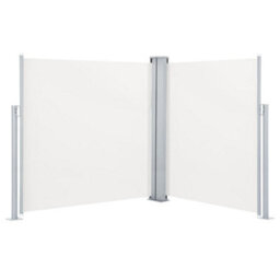 Walplus Retractable Side Awning Garden Sun Shade Canopy Gazebo For Back Door, Porch, Patio Cream 140X600 Cm - thumbnail 2