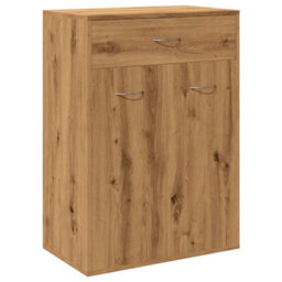 Berkfield Shoe Cabinet Artisan Oak 60X35X84 Cm Engineered Wood - thumbnail 2