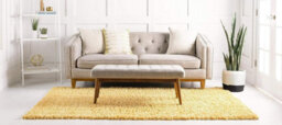 "Bravich Gold Thick Shaggy Rug - California - 160X230Cm (5'4""x7'8"")" - thumbnail 5