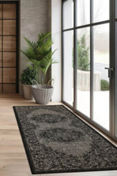 Oriental Weavers Gel Medallion Black Rug-40Cm X 60Cm - thumbnail 3