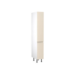 Kitchen Kit Larder Tall Unit 300mm W/ J-Pull Cabinet Door - Ultra Matt Cashmere - thumbnail 1
