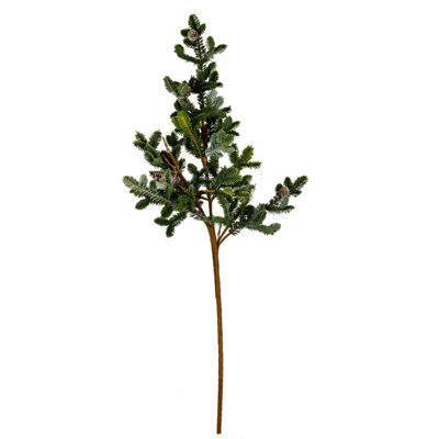 Woodland Pine Teardrop Swag With Pinecones Faux Christmas Swag - image 1