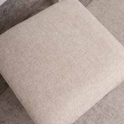 Melody Maison Taupe-Grey Cushioned Dressing Table Stool - Daventry Taupe-Grey Range - thumbnail 5