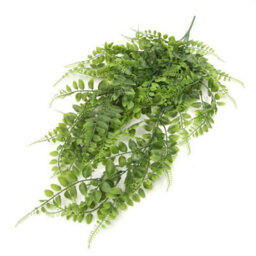 Leaf Pack Of 6 X Hanging Uv And Fire Resistant Artificial Green Pothos Plant 85Cm - thumbnail 3