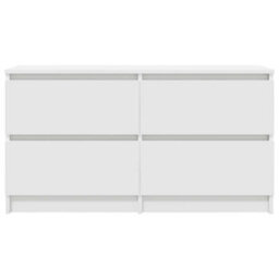 Berkfield Tv Cabinet White 100X35X54 Cm Engineered Wood - thumbnail 6