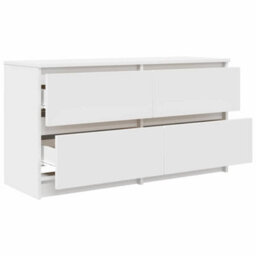 Berkfield Tv Cabinet White 100X35X54 Cm Engineered Wood - thumbnail 5