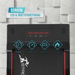 Centurion Supports Homeology Home/office Ultra Quiet 560W Adjustable Speed Slimline Evolution Treadmill With Led Display - Fully Assembled - thumbnail 4