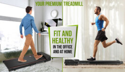 Centurion Supports Homeology Home/office Ultra Quiet 560W Adjustable Speed Slimline Evolution Treadmill With Led Display - Fully Assembled - thumbnail 5