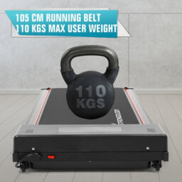 Centurion Supports Homeology Home/office Ultra Quiet 560W Adjustable Speed Slimline Evolution Treadmill With Led Display - Fully Assembled - thumbnail 8
