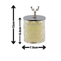 Marco Paul Scented Candle With Silver Stag Lid - thumbnail 3