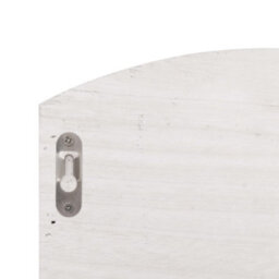 Vidaxl Wall Mounted Coat Rack White 50X10X34 Cm Wood - thumbnail 6