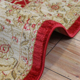 Traditional Floral Graphics Easy To Clean Rug For Dining Room -200Cm X 300Cm - thumbnail 2