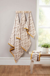 Rapport Home Helix Pure Cotton Face Towel Natural - thumbnail 2