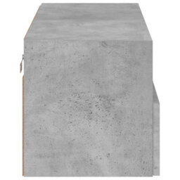 Walplus Tv Wall Cabinet Concrete Grey 80X30X30 Cm Engineered Wood - thumbnail 9