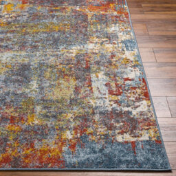 Livabliss Ankara-Abstract Blue Beige Modern Marble Living Dining Bedroom Rug 120 X 170 Cm Easy Care, Non Shedding - thumbnail 5