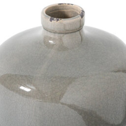 Hill Interiors Uk Homeliving Garda Grey Glazed Eve Vase - thumbnail 2