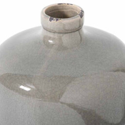 Hill Interiors Uk Homeliving Garda Grey Glazed Eve Vase - thumbnail 4