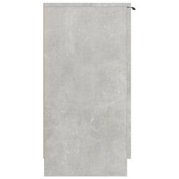 Berkfield Elegant Shoe Cabinet Concrete Grey 59X35X70 Cm Engineered Wood - thumbnail 4