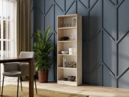 R60 Tall Bookcase Sonoma Oak At An Attractive Price - thumbnail 2