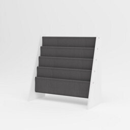 Xample Kids Bookshelf Book Storage 4 Tier Kids Sling Storage Bookcase Fabric Sling Shelves With Easy Book Access For Kids Bookcase - thumbnail 6