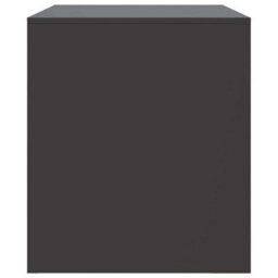 Berkfield Sturdy Tv Cabinet Black 67X39X44 Cm Steel - thumbnail 8