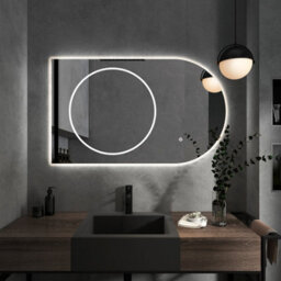 Royal Bathrooms Avalon 1000 X 600mm Led Illuminated Bathroom Mirror - Anti-Fog - thumbnail 1